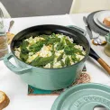 Garnek żeliwny Cocotte 26cm 4,6l czarny (II gatunek) - 18