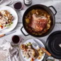 Garnek żeliwny Cocotte 26cm 4,6l czarny (II gatunek) - 12
