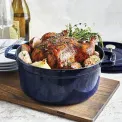 Garnek żeliwny Cocotte 26cm 4,6l czarny (II gatunek) - 6