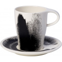 Coffee Passion Awake Cup with Saucer 380ml for Coffee - 1