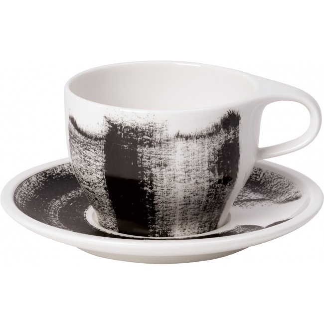 Coffee Passion Awake Cup with Saucer 350ml for White Coffee - 1