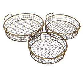 Taca metalowa 43cm (1 sztuka)