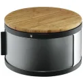 Chlebak Gourmet okrągły z deską do krojenia - 1