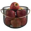 Wire Basket 21x16.5cm Black - 1
