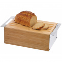 Bamboo Gourmet Bread Bin with Cutting Board