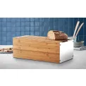 Bamboo Gourmet Bread Bin with Cutting Board - 4