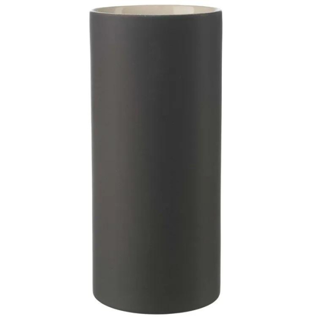 Noma Vase 13.5x30cm Dark Grey