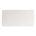 Manufacture Rock Blanc Plate 35x18cm
