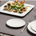 Manufacture Rock Blanc Plate 28cm Dinner - 5