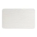 Manufacture Rock Blanc Plate 28x17cm