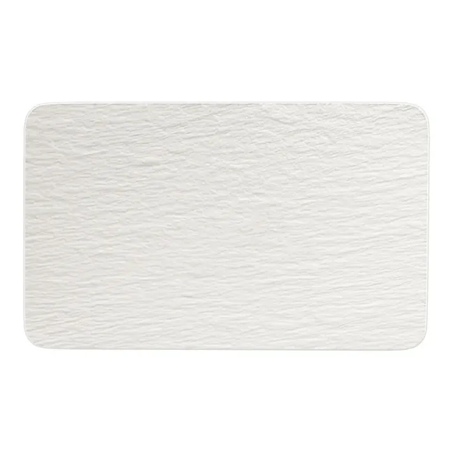 Talerz Manufacture Rock Blanc 28x17cm