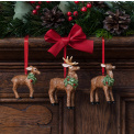 Set of 3 Nostalgic Ornaments Deer - 2