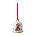 Annual Christmas Edition 2020 Bell Ornament 6cm Santa Claus - 1