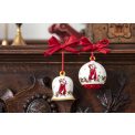 Annual Christmas Edition 2020 Bell Ornament 6cm Santa Claus - 3