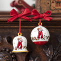 Annual Christmas Edition 2020 Bell Ornament 6cm Santa Claus - 2