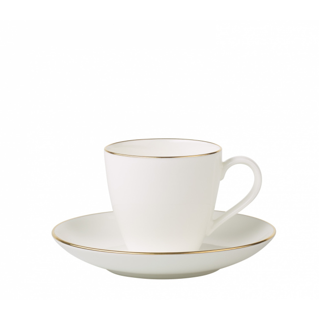 Anmut Gold Cup with Saucer 100ml Espresso - 1