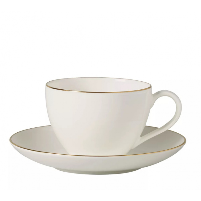 Anmut Gold Cup with Saucer 200ml Coffee