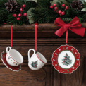 Set of 3 Toy's Delight Hanging Decorations - 2