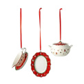 Set of 3 Toy's Delight Hanging Decorations