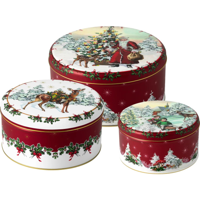 Set of 3 Cookie Tins
