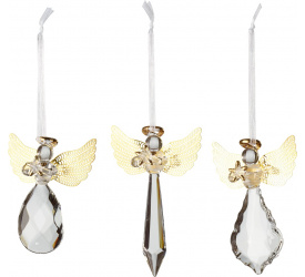 Komplet 3 zawieszek Aniołki