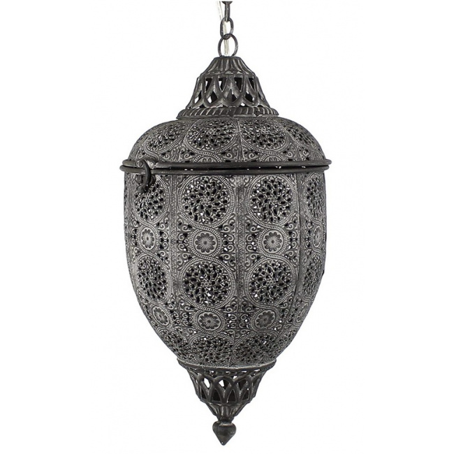 Hanging Lamp/Lantern 41.5cm Gray - 1