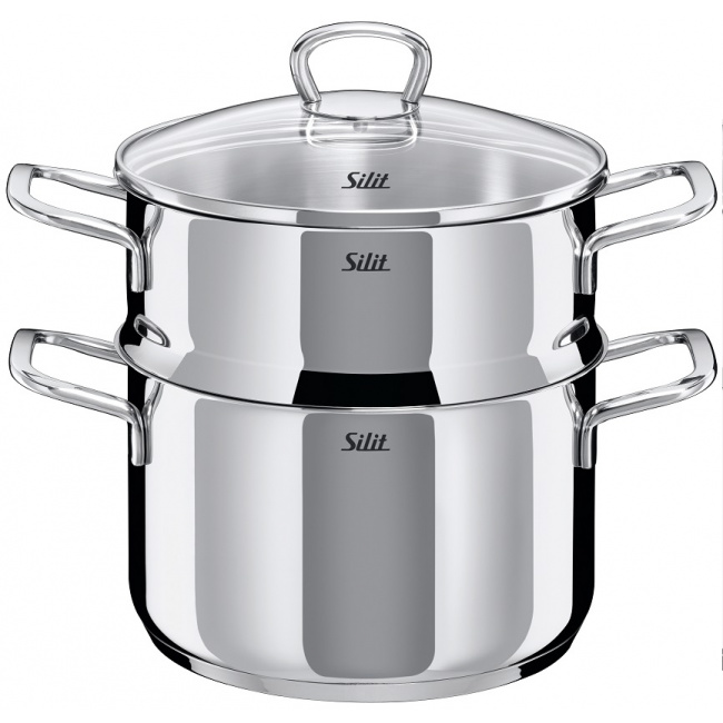 Style Pot + Insert 20cm for Steam Cooking - 1