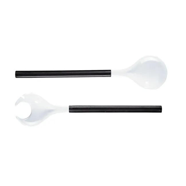 Komplet sałatkowy Kitchen 31,5cm czarny - 1