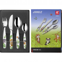 Jungle Children's Cutlery Set 4 Pieces - 12