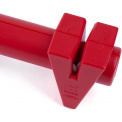 Ostrzałka stalowo-ceramiczna krążkowa czerwona - 2