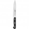 Set of 4 Gourmet Knives in Block + Sharpener + Scissors - 7