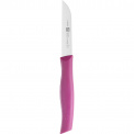 Twin Grip Fruit and Vegetable Knife 8cm Purple - 1
