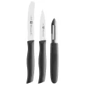 Set of 2 Twin Grip Knives + Peeler - 1