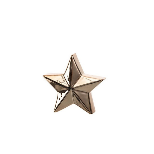 Gwiazda 12cm złota