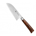SAN Brown Santoku Knife 12cm - 1