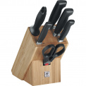 Four Star 4-Piece Knife Set in Bamboo Block