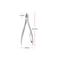Twinox 12cm Satin Nail Clippers - 3