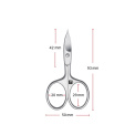 Nożyczki Twinox 9cm do paznokci satynowe - 4