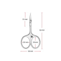 Twinox 9cm Satin Cuticle Scissors - 7