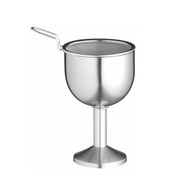 BarCraft Wine Decanting Funnel with Strainer - 1