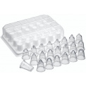 Sweetly Does It Set of 24 Cream Horn Moulds - 1