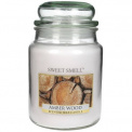 Amber Wood Candle 80h - 1