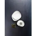 Spodek Organic White 17,5cm do filiżanki do kawy - 2