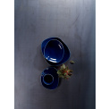 Organic Dark Blue Saucer 17cm for Coffee Cup - 3