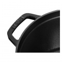 Black 4.8L Cocotte Cast Iron Pot 24cm - 5