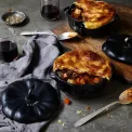Black 700ml Mini Cocotte Pot 15cm with Lid - 8
