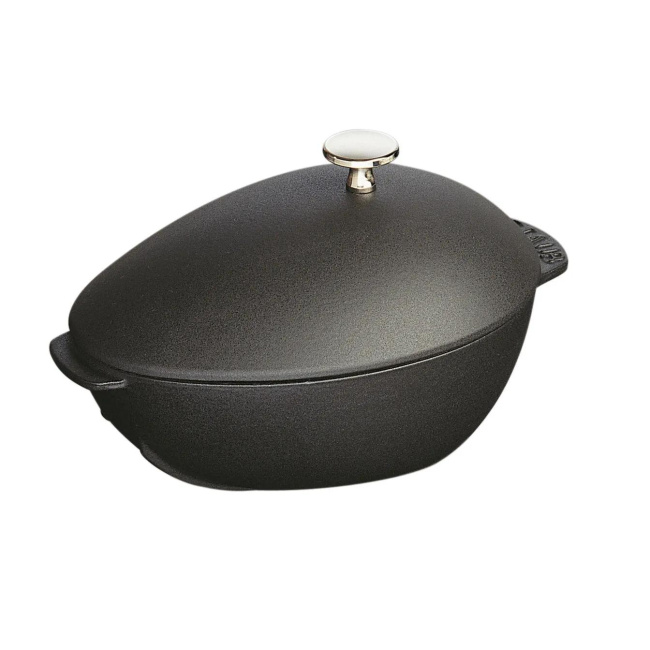 2L Seafood Cast Iron Cocotte Pot 25cm