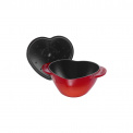 Heart-Shaped Cast Iron Pot 1.75l 20cm Red - 2