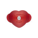 Heart-Shaped Cast Iron Pot 1.75l 20cm Red - 5
