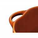 Mini Cocotte Cast Iron Pot 700ml 15cm Pumpkin Orange - 8